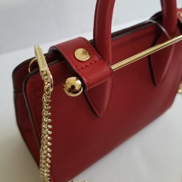 Strathberry Nano Ruby Tote Leather Bag - Picture 2 of 12